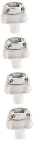 Yardwe 4pcs Hose Tap Adapter Hose Connector Fittings Fast Connect for Washer Repair Kit