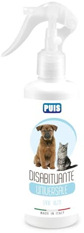PUIS Disabituante per Cani e Gatti, da Interno ed Esterno 220ml - Contro Le Cattive Abitudini