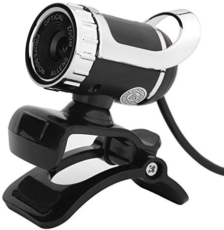 SUNGOOYUE Cámara Web Giratoria 1080P con Enfoque Manual y Micrófono con Reducción de Ruido - Cable de 150cm Compatible con/Mac/Android TV