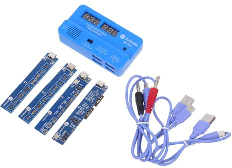 Operitacx Tester for Phone Batteries Mobile Phone Battery Charging Tester Circuit Board Blue