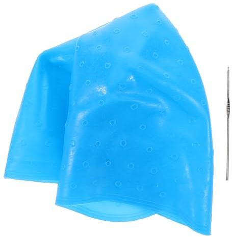 WOONEKY Cuffia Colorazione in Silicone per Antiscivolo Meche Riutilizzabile e Chioma per Parrucchieri e Uso Domestico