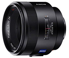 Sony SAL50F14Z, Standard-Objektiv (50 mm, F1,4 ZA SSM, Planar T*, A-Mount Vollformat geeignet für A99 Serie) schwarz