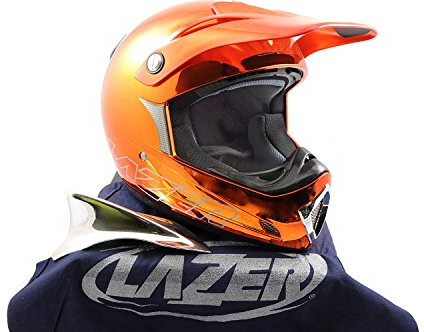 Lazer MX6 XPRO FULL FACE BIKE HELMET DOWNHILL, JUMP, BMX 3 SIZES, ORANGE