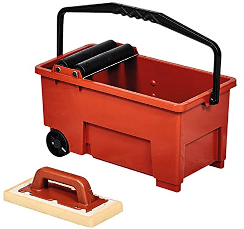 Raimondi skipper 242c/swe4 kit vaschetta lavaggio 13 lt in plastica antiurto con frattazzo spugna sweepex 13x30xh3 cm