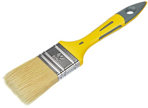 SAVY 4604040 Pinsel flach Bi Material Malerei glänzend lackiert 40 mm