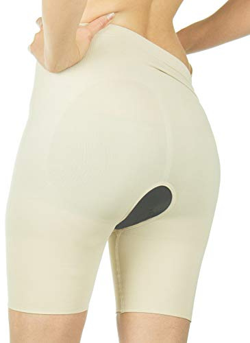 DressTech Crossdressing Girdle - Open Crotch Beige