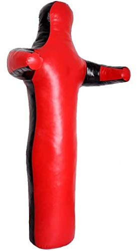 Punchingsäcke Boxsack, Imitieren Menschliche Körperform Boxing Dummy mit Schwamm Gefüllt, für Erwachsene Kinder Kampfkunst Üben Karate-Trainingsgeräte Standboxsäcke ( Color : Style1 , Size : 140cm )
