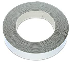 WoodPress® 15mm Matt White Melamine Edging, Pre-Glued Veneer Tape – 7.5m Roll - Iron-On for Easy DIY Application – Will Cover the Edge of a Standard MDF Panel