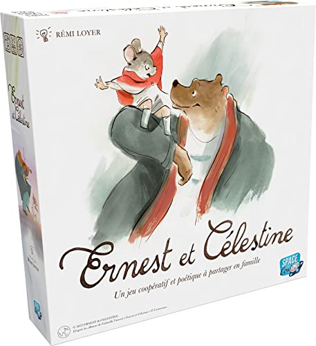 Space Cow | Ernest & Celestine | Brädspel | Åldrar 4+ | 2 spelare | 15 minuter