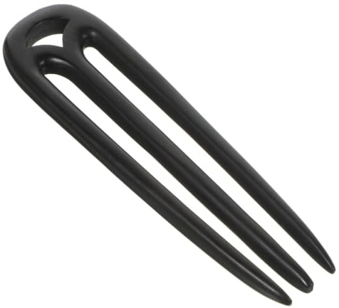 OSALADI Horquilla Palillos De Madera Para El Cabello Palos De Madera Para El Cabello Pasador En Forma De u Pelo Para Bollos Palos De Pelo Para El Cabello Clásico Novia Porcelana Sándalo