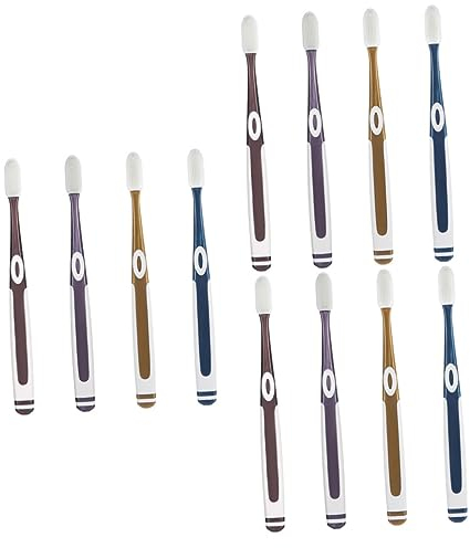 Lurrose 3 Sätze 4st Nano-zahnbürste Männer Zahnbürsten U-förmige Zahnbürste Für Kinder Extra Weiche Zahnbürsten Für Erwachsene Babyzahnbürste Erwachsener Lipgloss Schwangere Frau Kieselgel