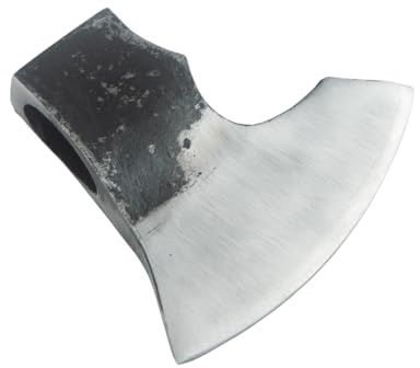 Forged Viking Axe Head Only High Carbon Steel Bushcraft Axe Hatchet Head for Outdoor Survival Hiking Camping Wood Chopping