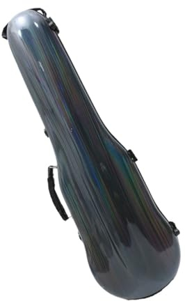Violine 4/4 Spezielle Carbonfaser-Geigenkoffer-Aufbewahrungsbox Leichter Doppelschulter-Einzelschulter-Koffer(Color)