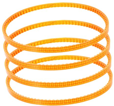 Mobestech 4pcs Replacement Belts for Cotton Candy Maker Machine Parts Reusable Supplies for DIY Candy Making and Maintenance Compatible with Electric Sweet Treat Machines
