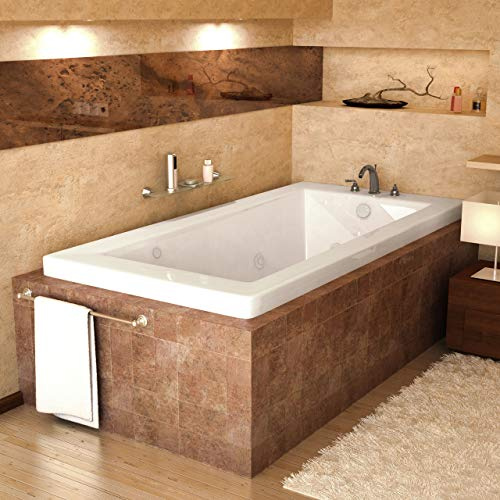 Atlantis Whirlpools 3060VNWL Venetian 30 x 60 Rectangular Whirlpool Jetted Bathtub