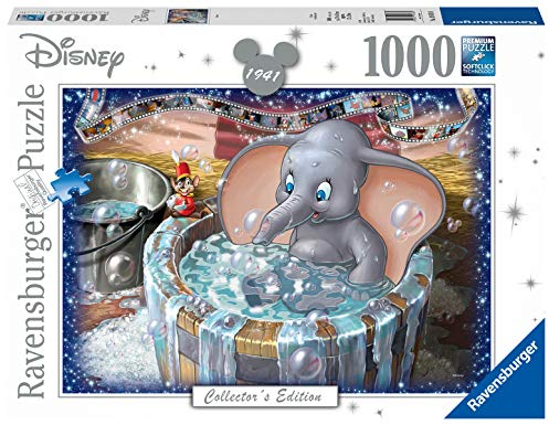 Ravensburger Puzzle 19676 Dumbo 1000 Teile Disney Puzzle für Erwachsene und Kinder ab 14 Jahren, White