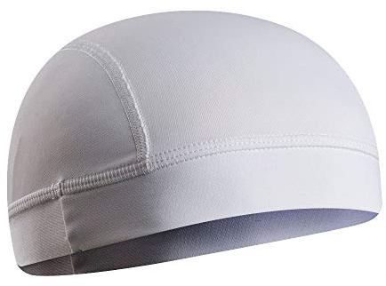 PEARL iZUMi Unisex Transfer Lite Skull Cap, Breathability & Sweat Absorption, Cooling Under Bike Helmet, Made with Lightweight UPF 50+ Transfer Fabric, White
