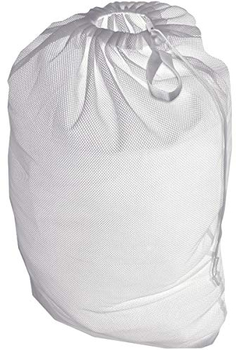 iGadgitz Home U7097 XXL Laundry Bag Sac à Linge Filet de Lavage Extra Extra Large -Blanc -1pc