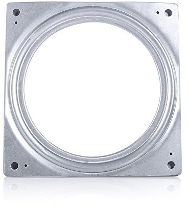 Piatto Girevole da 6 Pollici Piatto Girevole Quadrato Vuoto da Cucina Piatto Girevole in Metallo Tavolo TV Lazy Susan Cuscinetto Girevole Per Vassoio da Portata Piatto Girevole Scaffale da Cucina Tavo