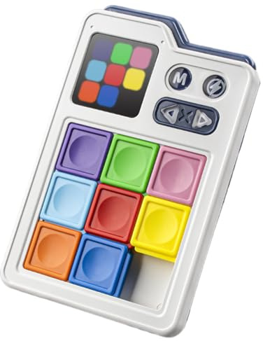 Gioco di pensiero elettronico scorrevole, griglia di blocco logica | Puzzle Intelligente con Oltre 1000 Livelli, Giocattoli di pensiero Interattivo per 6 anni, Gioco di Portatile,