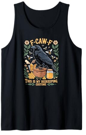 Funny Beekeeper Halloween Costume for Women This is My Bee Tank Top