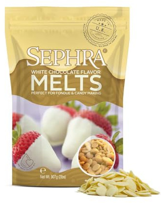 Sephra Fountain-ready White Chocolate Flavor Melts - 2lb Bag