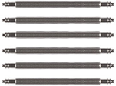 MARCHEL 6X Federstege 12 mm Durchmesser 1,78 mm Uhrenstifte Uhrenarmband Uhrarmband Armband Uhr