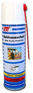 STC Hohlraumschutz Spray 500 ml transparent Hohlraumversiegelung Hohlraumkonservierung