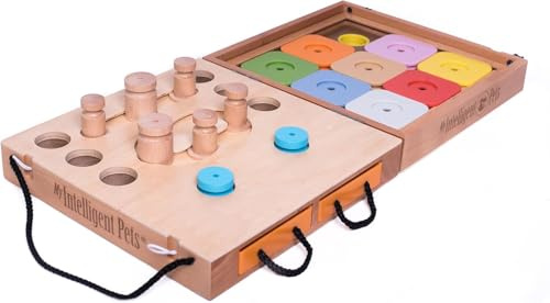 My Intelligent Dogs Interaktives Hundespielzeug Intelligenz, Hundepuzzle | Intelligenzspielzeug für Hunde Mentalen Auslastung - Interaktives Spielzeug Hund, Denkspiele für Hunde