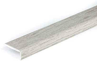 SELF-Adhesive Wood Effect Threshold 1M Door Stops End Laminate Floor Edge Strip Trim TMW Profiles (Selma Oak)