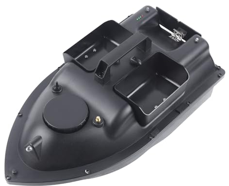 SHZICMY 500m Futterboot RC Boot Köderboot Fernbedienung Fischköderboot 2kg Laden Doppelmotor Fischfinder mit DREI Storage Control ablel Nesting