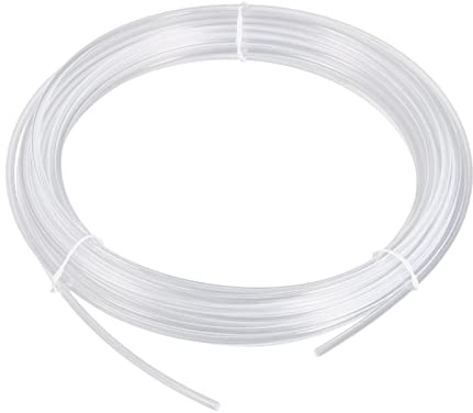 DMiotech 1 Packung PTFE Schlauch Rohr Isolierendes Rohr 2mm ID x 4mm AD x 10m/32.8ft für 3D Drucker Filament
