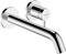 hansgrohe Tecturis S - Rubinetto lavabo a incasso per montaggio a parete, Miscelatore lavabo risparmio idrico (EcoSmart) con bocca di erogazione 22,5 cm, cromo, 73351000