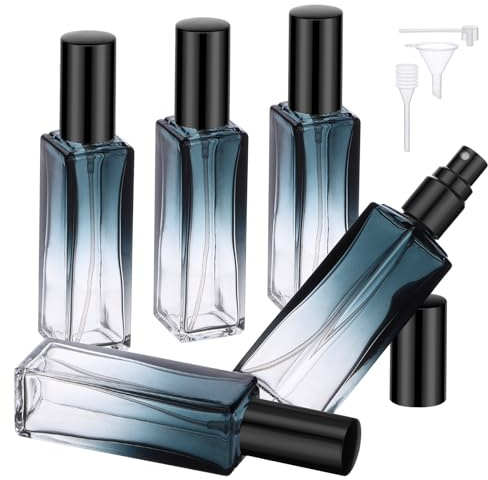 Segbeauty Parfümzerstäuber, 5 Stück 20ml Perfume Atomizer, Parfum Flakon Leer, Parfum Reise Zerstäuber, Zerstäuber Sprühflasche Glas für Parfüm