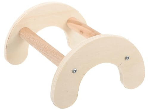 Yardwe Holzstehestange Für Hühner Und Papageien Hühnerhof-Tool Sicher Und Verschleiß Und Komfortables Design