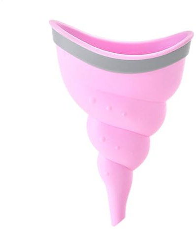 Uriniergerät für Frauen – Frauen stehen auf, um zu pinkeln, wiederverwendbare weibliche Urinbecher, hygienischer Damen-Urin-Trichter, Urin-Trichter für Frauen, tragbares Urinal für Outdoor-Aktivitäten