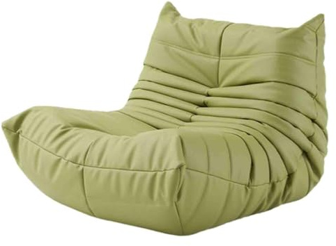 Faules Sofa, lässiges Sofa Schlafzimmer Wohnzimmer kann sich hinlegen und schlafen, Einzelsessel, NAPA Leder verschleißfest und kratzfest,D-103X88X70CM