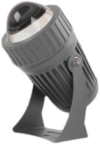 Faretto A LED A Lungo Raggio - Proiettori A LED, Proiettore Rotante A Fascio Stretto, Illuminazione Architettonica A LED for Esterni Da 10 W, Faretto A Parete Impermeabile IP65(Red,B-(AC85-265V))