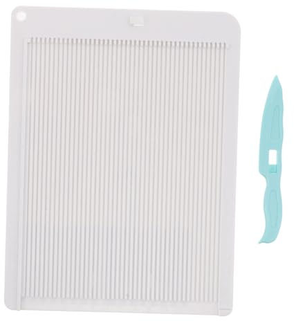 WRITWAA Tableau de Score Multifonction pour Enveloppes et Cartes Planche de Découpe Artisanale avec Couteau Bleu Outil de Pliage DIY pour Papier Couture et Scrapbooking