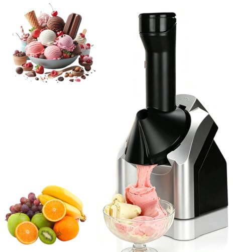 Eismaschine, Für Gesundes Fruchtsorbet & Softice