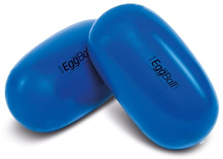 TONKEY Active Life - Ovaler Fitnessball [18-45-55-65 cm] - Fitball für Yoga, Fitness, Gag, Physiotherapie, Rehabilitation, Schwangerschaftsübungen - Zubehör für Training zu Hause und im Fitnessstudio