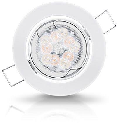 OSRAM LIGHTIFY LED-Einbauspot, Downlight Tunable White/dimmbar/warmweiß bis tageslicht 2700K - 6500K /Kompatibel mit Alexa