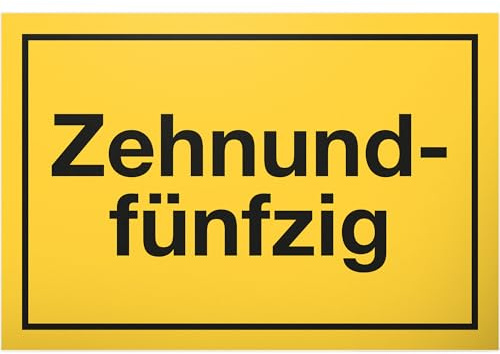 DankeDir! 60 Jahre - Zehnundfünfzig Schild - Geschenk 60. Geburtstag Geschenkidee Geburtstagsgeschenk Sechzigsten Geburtstagsdeko Partydeko Party Zubehör Geburtstagskarte