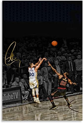 LBMED GemäLde Auf Leinwand Steph Curry Wallpaper Hd Print Movie Poster für Bürodekoration Wandkunst Malerei Poster Druckt Bilder 19.7x27.6(50x70cm) Kein Rahmen