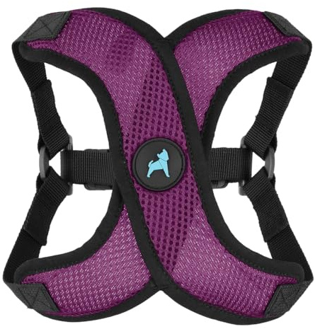 Gooby Comfort X Step in Lite Hundegeschirr – Erstickungsfrei, ausbruchfrei mit leichtem, atmungsaktivem Netzgewebe – Step-in-Hundegeschirr für kleine und mittelgroße Hunde –