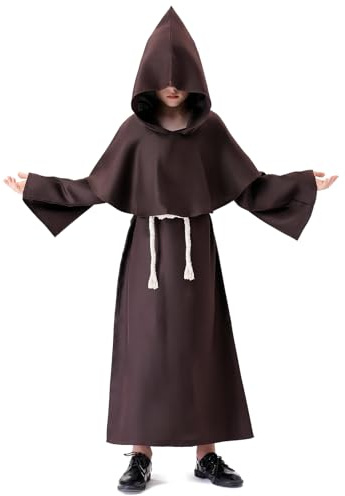 Banchif Costume Halloween Enfant Déguisement Enfant Costume Medieval Enfant