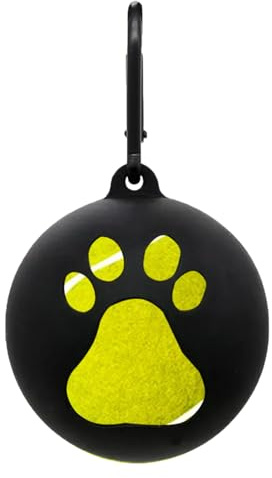 Hundeballhalter Für Leine - Silikon-Tennisballhalter, Handfreie Hundeleinenbefestigung, Tragbares Haustierspielzeug Für Hunde, Welpen, Outdoor