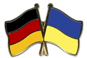 Flagge Deutschland/Ukraine Freundschaftspin Anstecker Pin Fahne