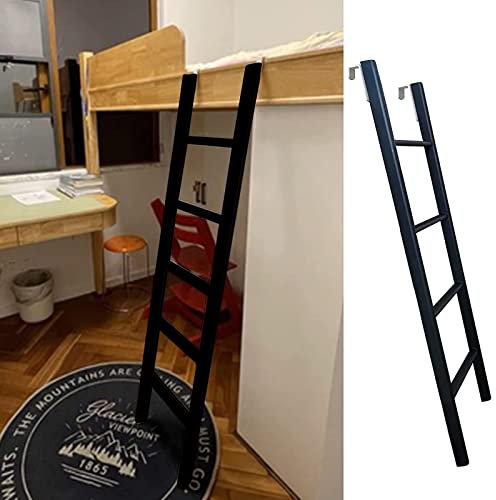 Solo Scaletta per Letto a Castello in Ferro Metallico, Scaletta per Salire per Soppalco per Dormitorio per Caravan Letto per Camper, Scaletta a Castello Superiore per La Casa Salvaspazio per