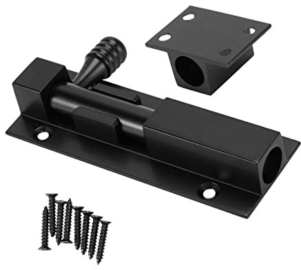 Angoily Türriegel Aus Aluminiumlegierung Schieberiegel Zylinderriegel Diebstahlschutz Für Türen Robust Und Korrosionsbeständig Installieren